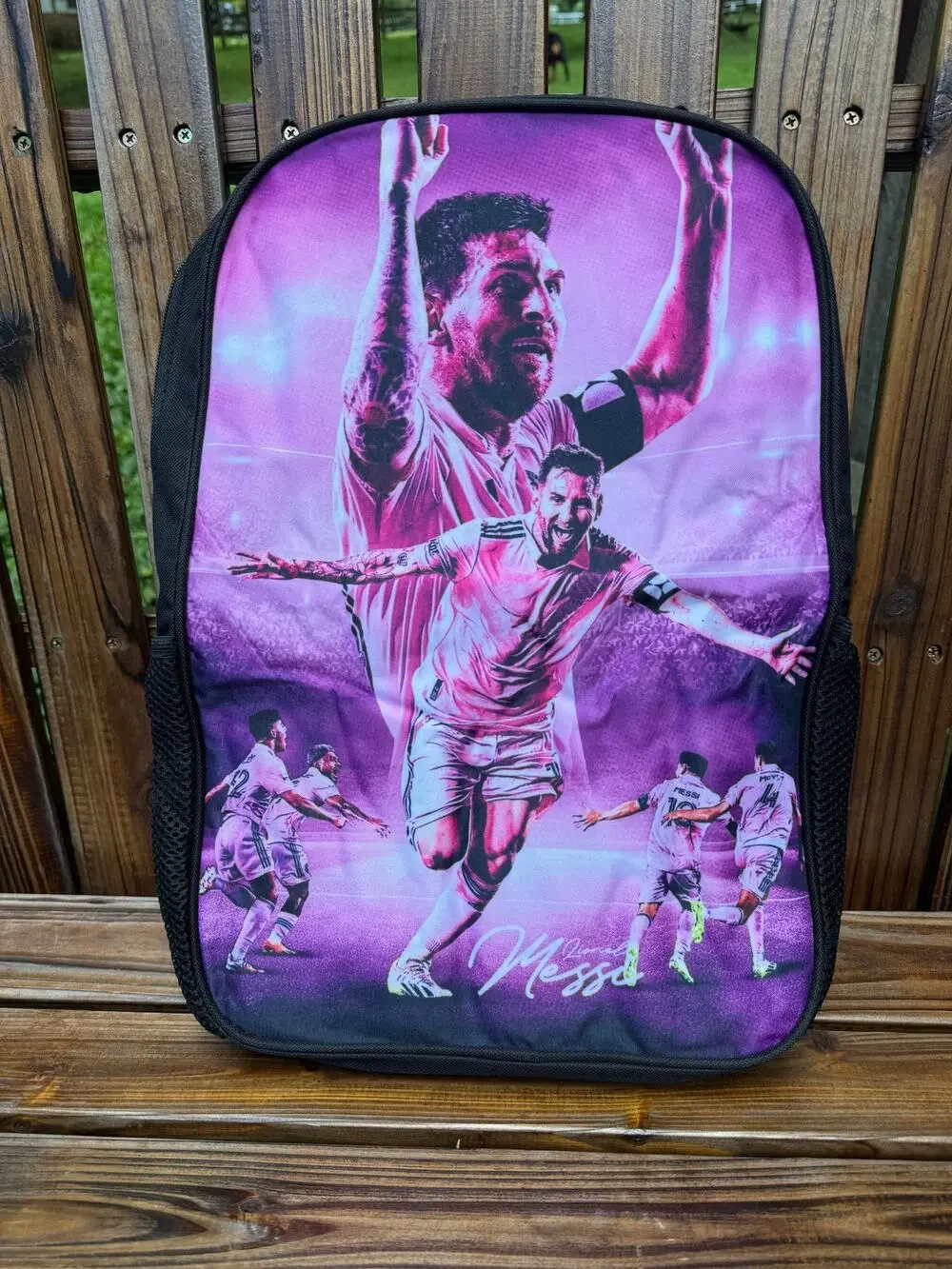 FIFA Soccer Player Lionel Messi, Argentina 3- Piece Backpack